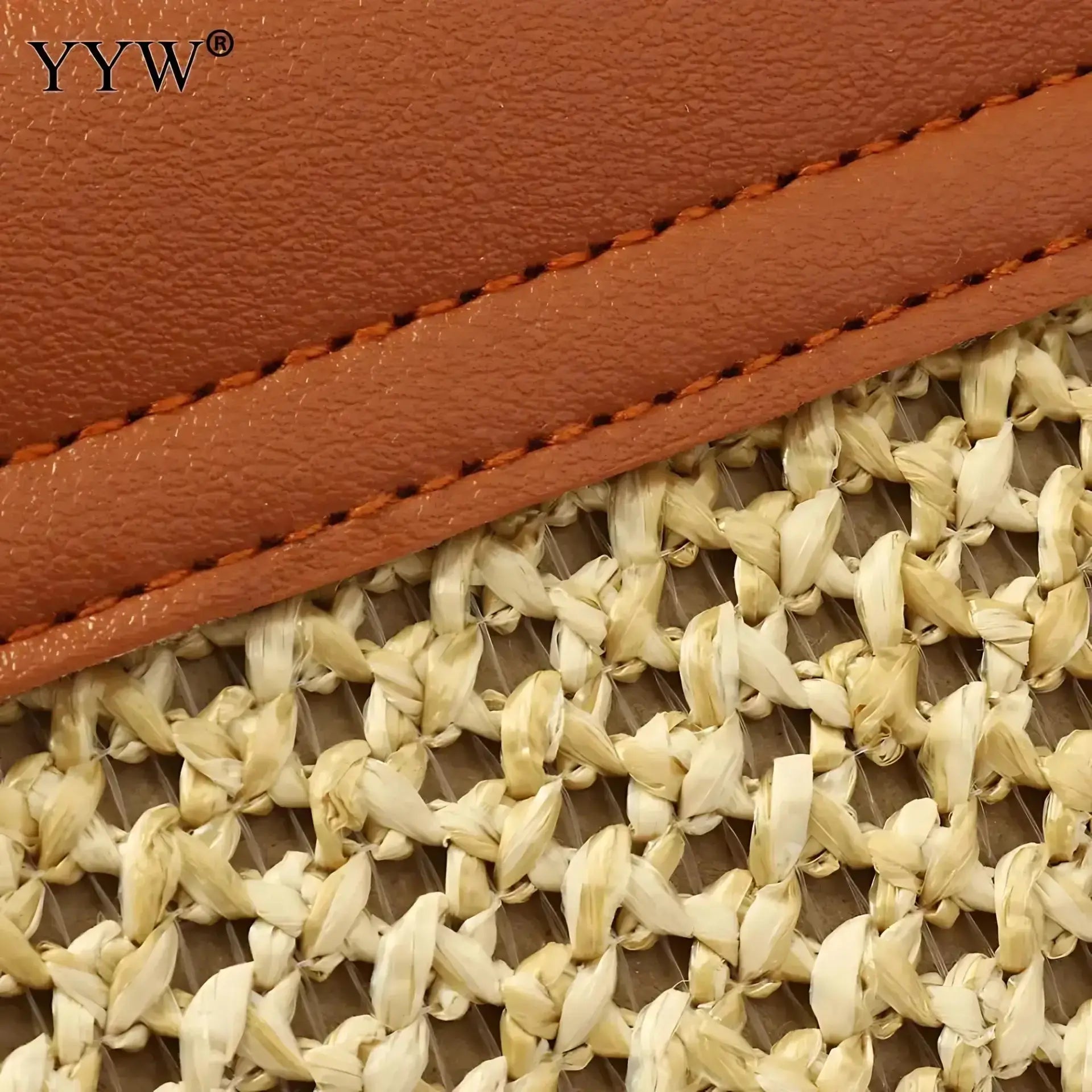 Handwoven Rattan Straw Handmade Shoulder Bag