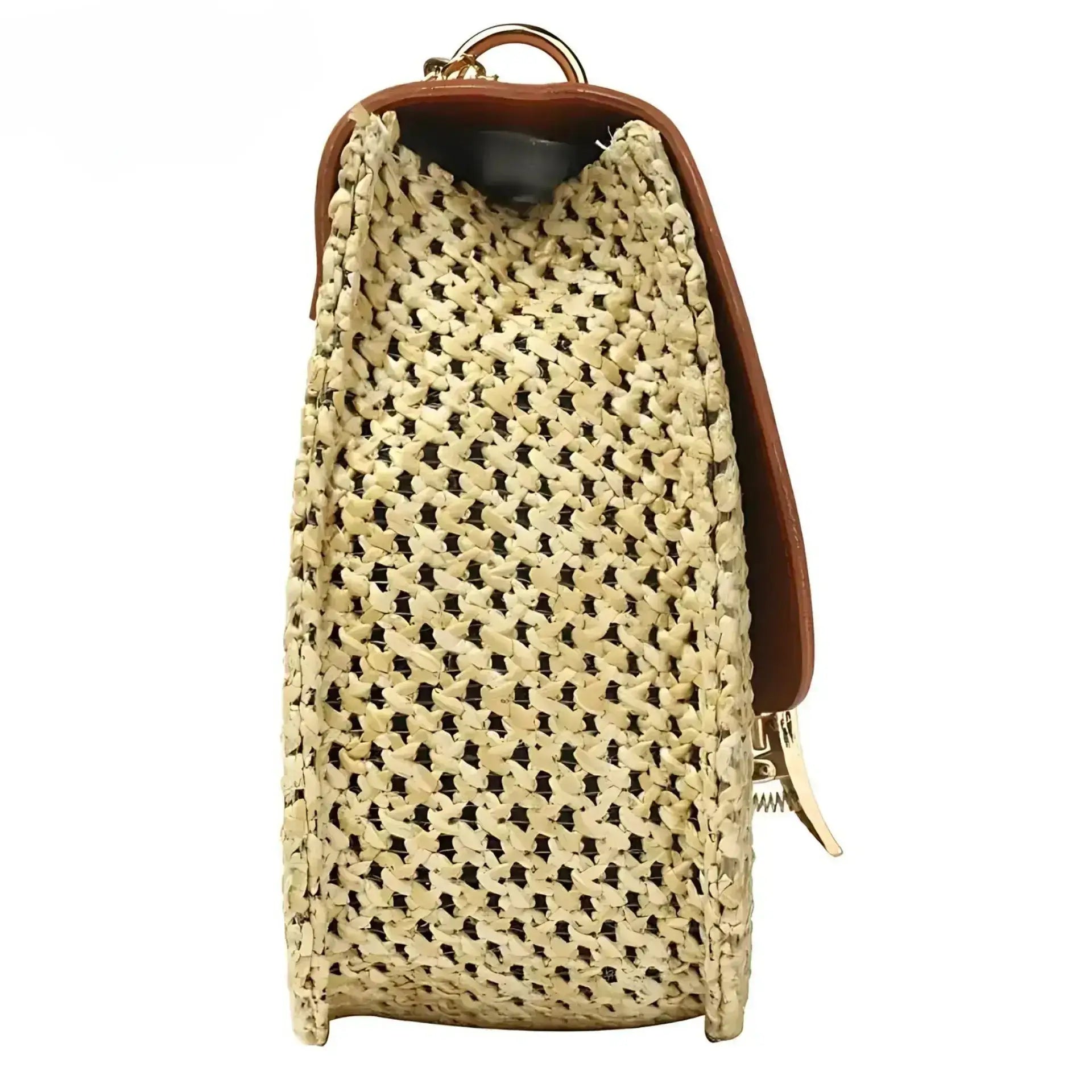 Handwoven Rattan Straw Handmade Shoulder Bag