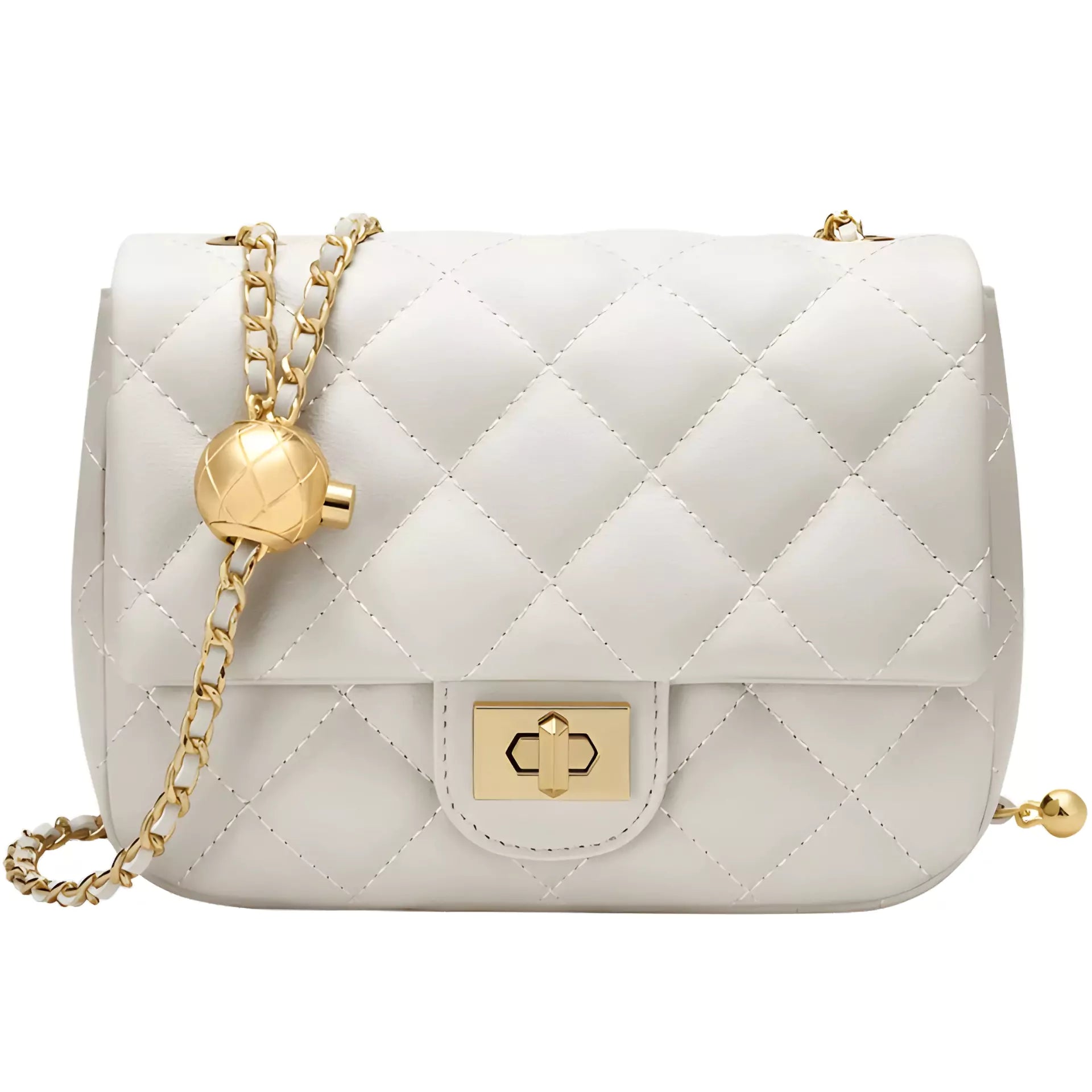 Gold cheap side bag