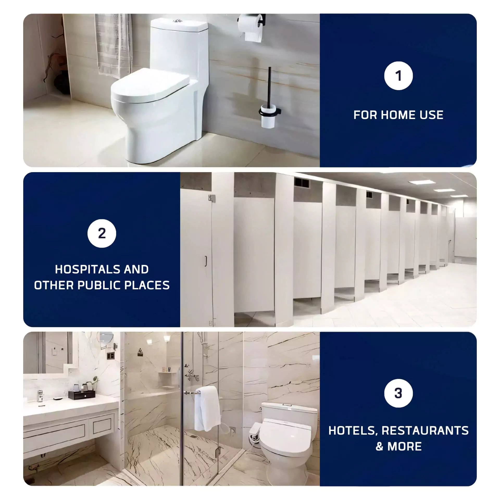 Automatic Toilet Bowl Cleaner for Tank Installation with Refill Bottle