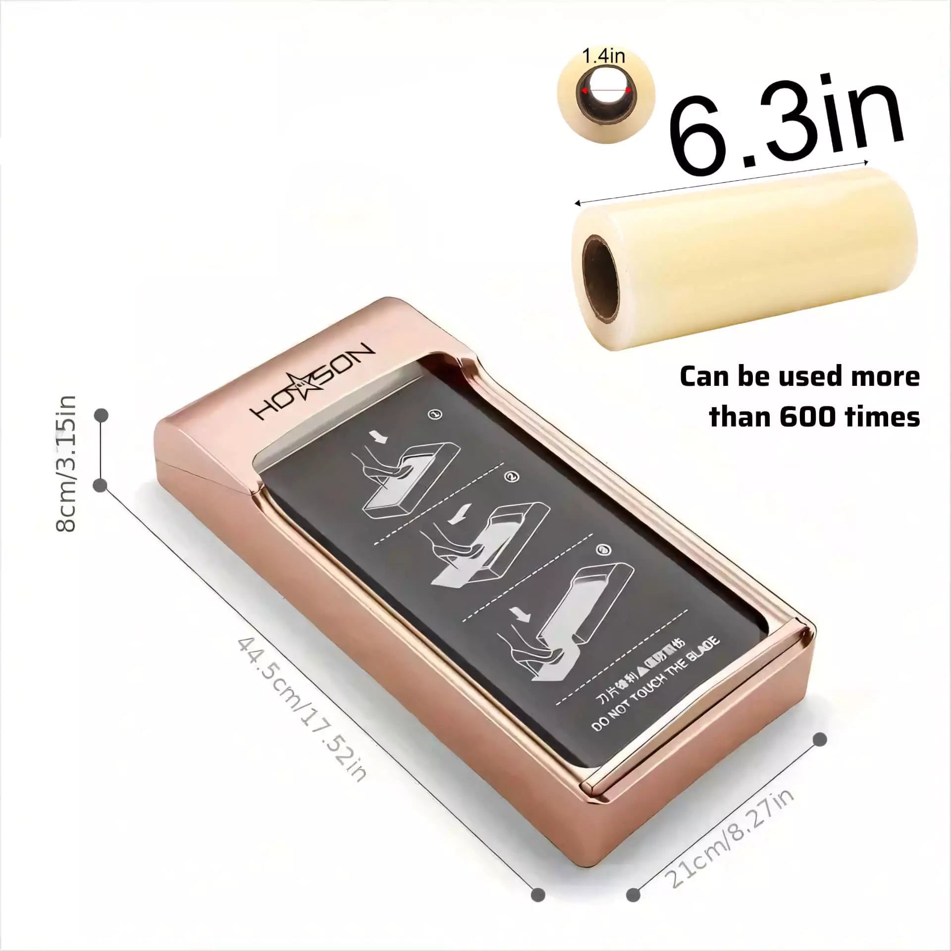 Automatic Shoe Cover Machine with Disposable Film, Hands-Free Foot Stepping for Home & Office Entry Doors